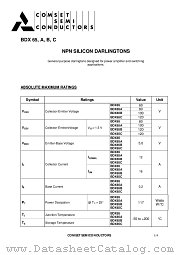 BDX65C datasheet pdf Comset Semiconductors