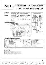 2SC2690A datasheet pdf NEC
