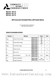 182T2 datasheet pdf Comset Semiconductors