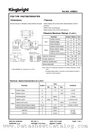KRB031 datasheet pdf Kingbright Electronic