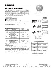 MC14174BD datasheet pdf ON Semiconductor