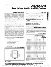 MAX6338NUB datasheet pdf MAXIM - Dallas Semiconductor