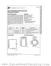 54F402DM datasheet pdf National Semiconductor
