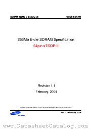 K4S560432E-NL75 datasheet pdf Samsung Electronic