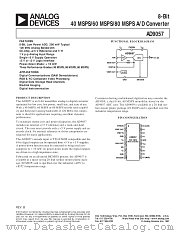 AD9057/PCB datasheet pdf Analog Devices