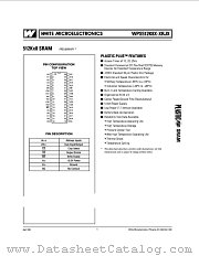 WPS512K8LB-XXXRJMB datasheet pdf White Microelectronics