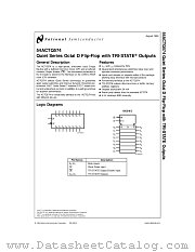 54ACTQ574F datasheet pdf National Semiconductor