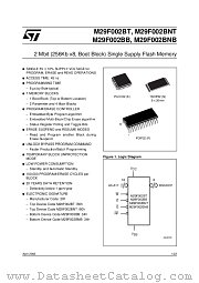 M29F002BNT55K1T datasheet pdf ST Microelectronics