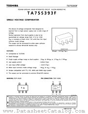 TA75S393 datasheet pdf TOSHIBA