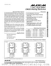 MAX4580CWE datasheet pdf MAXIM - Dallas Semiconductor