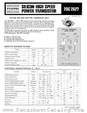 2SC2527 datasheet pdf Fujitsu Microelectronics