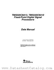 TMX320C6413GTSA400 datasheet pdf Texas Instruments