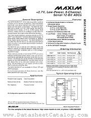 MAX146BCPP datasheet pdf MAXIM - Dallas Semiconductor
