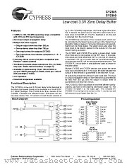 CY2305SI-1T datasheet pdf Cypress