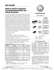MC14543BFEL datasheet pdf ON Semiconductor