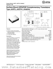 JANTXVC2N4854U datasheet pdf Optek Technology