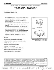 TA7555F datasheet pdf TOSHIBA