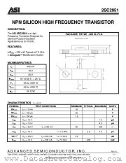 2SC2951 datasheet pdf Advanced Semiconductor