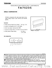 TA7523 datasheet pdf TOSHIBA