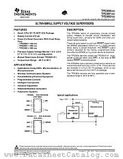 TPS3800-XX datasheet pdf Texas Instruments