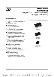 M29W800DB90N1T datasheet pdf ST Microelectronics