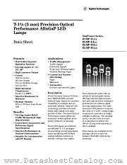 HLMP-EL17 datasheet pdf Agilent (Hewlett-Packard)