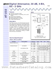 AT-232PIN datasheet pdf Tyco Electronics