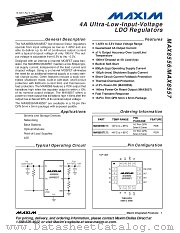 MAX8556ETE datasheet pdf MAXIM - Dallas Semiconductor