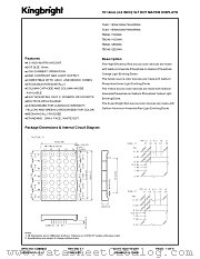TA40-11YWA datasheet pdf Kingbright Electronic