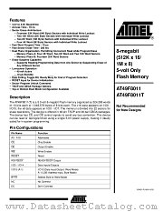 AT49F8011T-90CC datasheet pdf Atmel