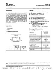 TS5A3159YZPR datasheet pdf Texas Instruments