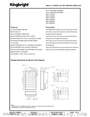 TBC12-22EGWA datasheet pdf Kingbright Electronic