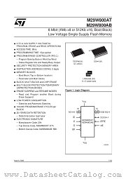 M29W800AT100ZA1T datasheet pdf ST Microelectronics