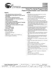 CY22393FC datasheet pdf Cypress