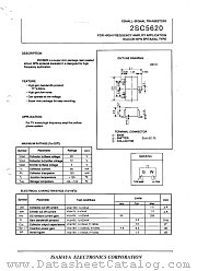 2SC5620 datasheet pdf Isahaya Electronics Corporation