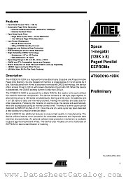 AT28C010-12DK-MQ datasheet pdf Atmel