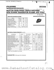 2SC2356 datasheet pdf Fujitsu Microelectronics
