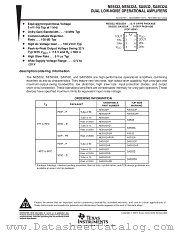 NE5532AI datasheet pdf Texas Instruments