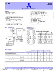 AS7C31026-12JC datasheet pdf Alliance Semiconductor
