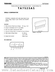 TA7523 datasheet pdf TOSHIBA