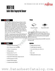 MBF110PFW1STES datasheet pdf Fujitsu Microelectronics
