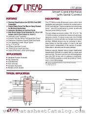 LTC4556EUF datasheet pdf Linear Technology