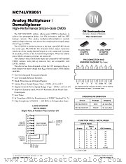 MC74LVX8051D datasheet pdf ON Semiconductor