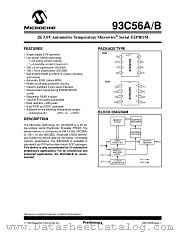 93C56AESN datasheet pdf Microchip