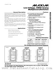 MAX4583C/D datasheet pdf MAXIM - Dallas Semiconductor