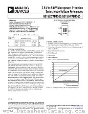 AD1583ART-REEL7 datasheet pdf Analog Devices