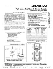MAX478EPA datasheet pdf MAXIM - Dallas Semiconductor