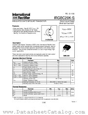 IRGBC20K-S datasheet pdf International Rectifier