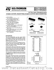 M54HC623M1R datasheet pdf ST Microelectronics