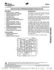 DAC8814IBDB datasheet pdf Texas Instruments